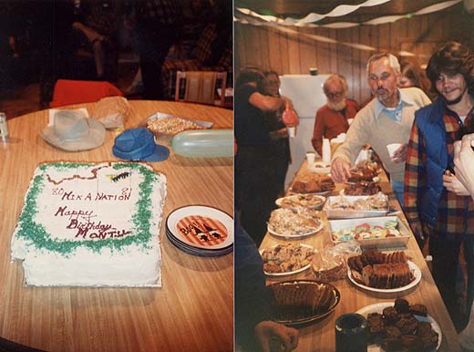 cake and cookies