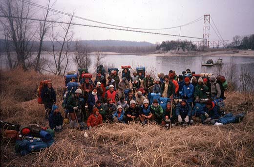 group shot and ferry